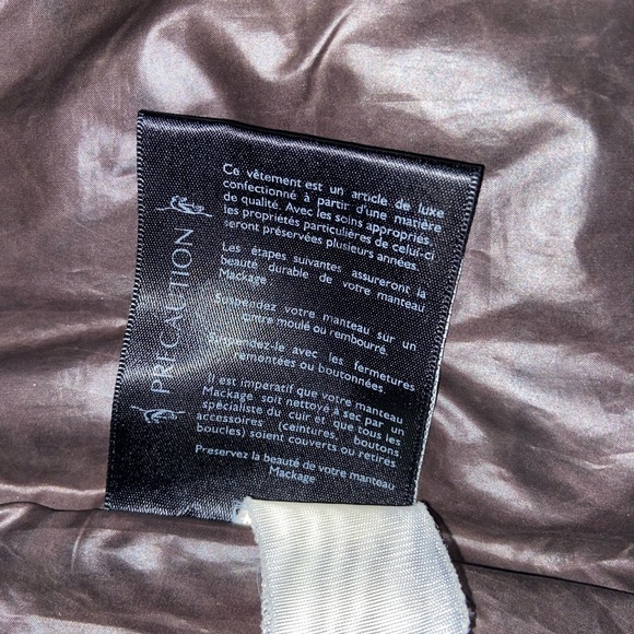 Brown Mackage Fur Jacket - Picture 9 of 12